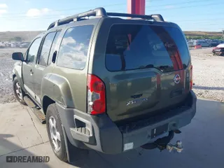 2005 Nissan Xterra S with VIN 5N1AN08U35C601658, listed as a IAAI auction lot 41164175 with 238,615 mi miles. Bid and sale history available at carsss.com. Image 3.