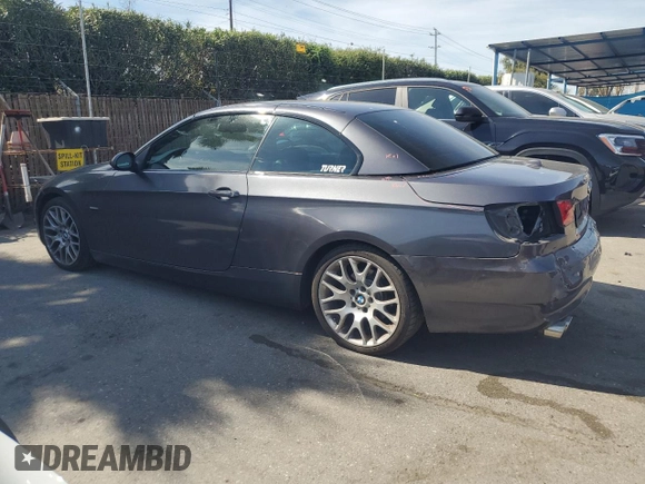2008 BMW 3 Series 328i with VIN WBAWR33598P151007, listed as a Copart auction lot 50430835 with 166,416 mi miles and Salvage Title. Bid and sale history available at carsss.com. Image 2.
