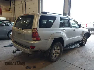 2003 Toyota 4Runner SR5 with VIN JTEBU14R638008665, listed as a IAAI auction lot 41675180 with 266,592 mi miles and . Bid and sale history available at DreamBid. Image 4.