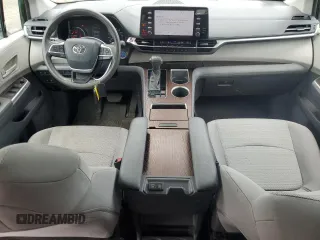 2021 Toyota Sienna LE with VIN 5TDBSKFC4MS027897, listed as a Copart auction lot 56052375 with 66,604 mi miles and Salvage title. Bid and sale history available at DreamBid. Image 8.