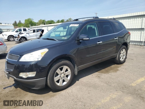 2012 Chevrolet Traverse 1LT with VIN 1GNKRGED8CJ136790, listed as a Copart auction lot 55438175 with 132,438 mi miles and Clean Title. Bid and sale history available at DreamBid. Image 1.