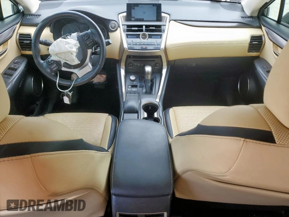2016 Lexus NX 200t with VIN JTJYARBZ1G2023315, listed as a Copart auction lot 53618905 with 142,123 mi miles and Salvage title. Bid and sale history available at DreamBid. Image 8.