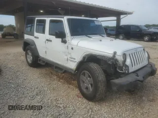 2017 Jeep Wrangler Unlimited Sport with VIN 1C4BJWDG6HL709901, listed as a Copart auction lot 55262645 with 100,887 mi miles and Salvage title. Bid and sale history available at DreamBid. Image 4.