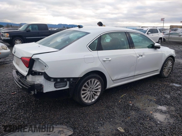 2017 Volkswagen Passat SE with VIN 1VWBT7A35HC025257, listed as a IAAI auction lot 41104637 with 48,066 mi miles and . Bid and sale history available at DreamBid. Image 4.