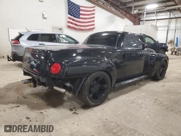 2003 Chevrolet SSR LS with VIN 1GCES14PX3B102959, listed as a Copart auction lot 47016715 with 47,879 mi miles and Clean Title. Bid and sale history available at DreamBid. Image 3.