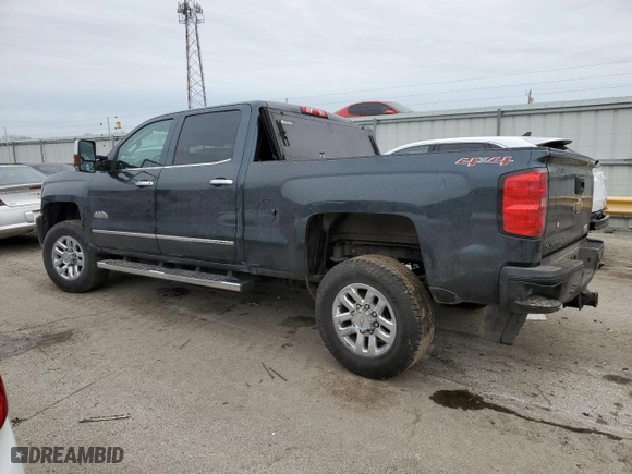 2017 Chevrolet Silverado 3500HD High Country with VIN 1GC4K1EYXHF234980, listed as a Copart auction lot 43928055 with 705,700 mi miles and Salvage Title. Bid and sale history available at carsss.com. Image 2.