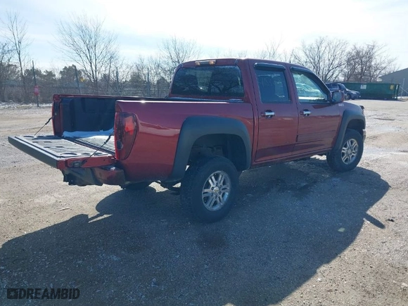 2011 Chevrolet Colorado LT w/1LT with VIN 1GCHTCFE7B8129582, listed as a IAAI auction lot 41836499 with 189,425 mi miles. Bid and sale history available at carsss.com. Image 4.
