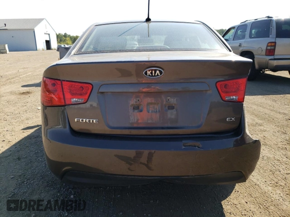 2013 Kia Forte EX with VIN KNAFU4A28D5716124, listed as a Copart auction lot 71723634 with 102,399 mi miles and Salvage Title. Bid and sale history available at carsss.com. Image 6.