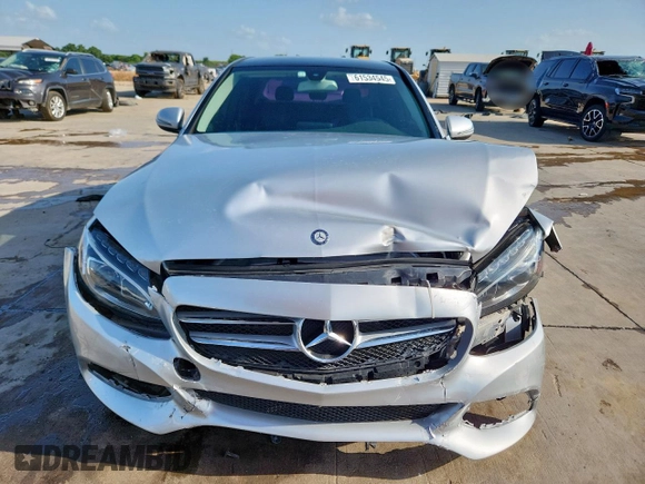 2016 Mercedes-Benz C 300 with VIN 55SWF4JB8GU175526, listed as a Copart auction lot 61534545 with 90,277 mi miles and Salvage title. Bid and sale history available at DreamBid. Image 5.