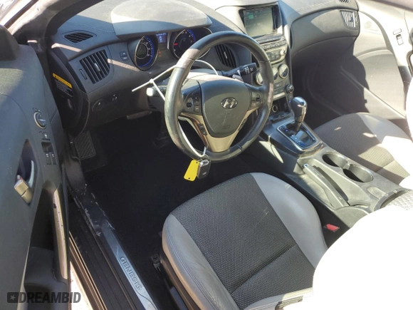 2013 Hyundai Genesis Coupe 2.0T R-Spec with VIN KMHHT6KD0DU096848, listed as a Copart auction lot 44921965 with 106,693 mi miles and Salvage Title. Bid and sale history available at carsss.com. Image 8.