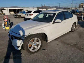 2015 BMW 3 Series 328i with VIN WBA3C1C51FK122717, listed as a Copart auction lot 46701455 with 57,826 mi miles and Salvage Title. Bid and sale history available at carsss.com. Image 1.
