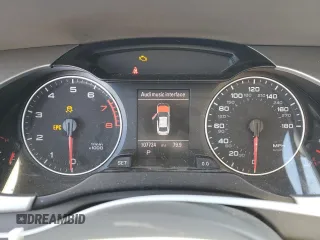 2012 Audi A4 2.0T Premium Plus with VIN WAUEFAFLXCA117463, listed as a Copart auction lot 45972935 with 107,724 mi miles and Salvage Title. Bid and sale history available at carsss.com. Image 9.