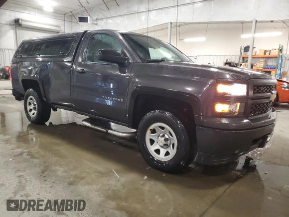 2014 Chevrolet Silverado 1500 Work Truck with VIN 1GCNKPEC3EZ415036, listed as a Copart auction lot 50088445 with 131,028 mi miles and Salvage Title. Bid and sale history available at DreamBid. Image 4.