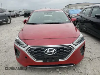 2022 Hyundai Ioniq Blue with VIN KMHC65LC0NU279881, listed as a Copart auction lot 51568455 with 34,248 mi miles and Salvage Title. Bid and sale history available at DreamBid. Image 5.