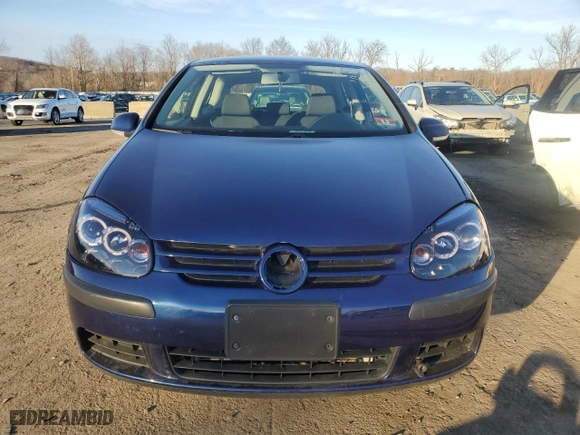 2008 Volkswagen Rabbit S with VIN WVWAB71K48W136325, listed as a Copart auction lot 82622124 with 129,104 mi miles and Salvage Title. Bid and sale history available at carsss.com. Image 5.