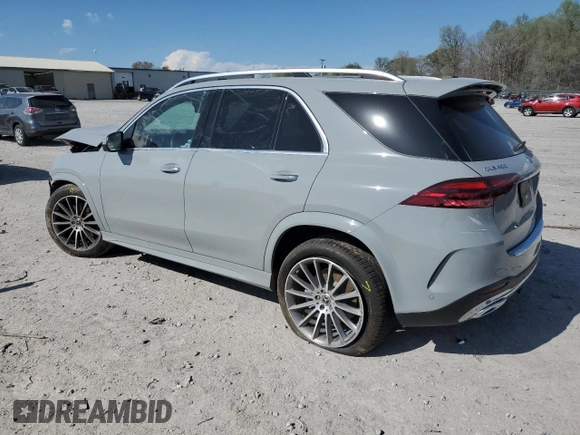 2024 Mercedes-Benz GLE 450 with VIN 4JGFB5KB9RB177353, listed as a Copart auction lot 51438105 with 2,308 mi miles and Salvage title. Bid and sale history available at DreamBid. Image 2.