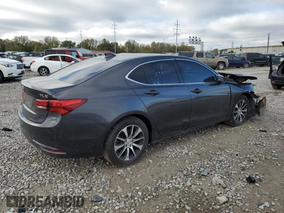 2015 Acura TLX Tech with VIN 19UUB1F59FA007473, listed as a Copart auction lot 74054264 with 129,312 mi miles and Salvage Title. Bid and sale history available at carsss.com. Image 3.