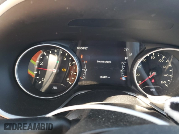2018 Jeep Compass Sport with VIN 3C4NJCAB7JT250795, listed as a Copart auction lot 48939925 with 144,823 mi miles and Salvage Title. Bid and sale history available at carsss.com. Image 9.