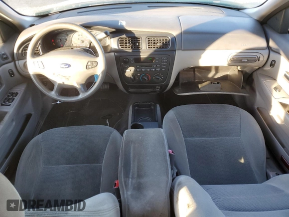 2000 Ford Taurus SE with VIN 1FAFP53U7YG259840, listed as a Copart auction lot 42412595 with 125,226 mi miles and Salvage Title. Bid and sale history available at DreamBid. Image 8.