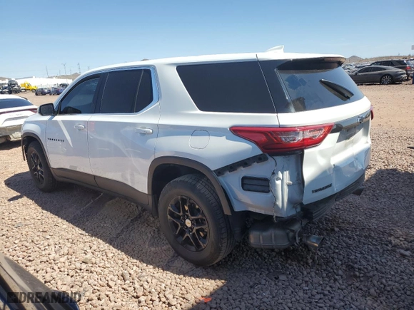 2019 Chevrolet Traverse LS with VIN 1GNERFKW6KJ138968, listed as a Copart auction lot 50035685 with 132,800 mi miles and Salvage Title. Bid and sale history available at carsss.com. Image 2.