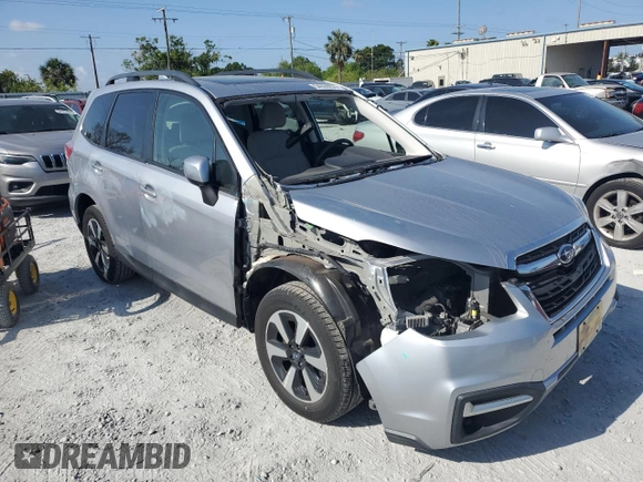 2017 Subaru Forester Premium with VIN JF2SJAEC9HH591118, listed as a Copart auction lot 54606835 with 56,539 mi miles and Salvage Title. Bid and sale history available at carsss.com. Image 4.