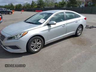 2016 Hyundai Sonata 2.4L with VIN 5NPE24AF2GH290569, listed as a IAAI auction lot 41937016 with 113,756 mi miles and . Bid and sale history available at carsss.com. Image 17.
