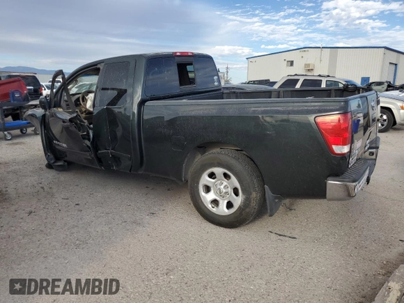 2008 Nissan Titan SE with VIN 1N6AA06A58N323988, listed as a Copart auction lot 48158085 with Not Provided miles and Salvage Title. Bid and sale history available at carsss.com. Image 2.