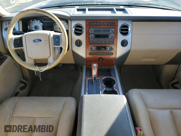 2009 Ford Expedition EL Eddie Bauer with VIN 1FMFK185X9EB03478, listed as a Copart auction lot 77695204 with 132,829 mi miles and Salvage Title. Bid and sale history available at carsss.com. Image 8.