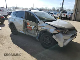 2017 Toyota RAV4 LE with VIN 2T3BFREV2HW645787, listed as a Copart auction lot 50026255 with 113,199 mi miles and Salvage Title. Bid and sale history available at carsss.com. Image 4.
