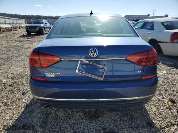 2016 Volkswagen Passat 1.8T SE w/Technology with VIN 1VWBS7A35GC053609, listed as a Copart auction lot 85013794 with 93,781 mi miles and Salvage Title. Bid and sale history available at carsss.com. Image 6.