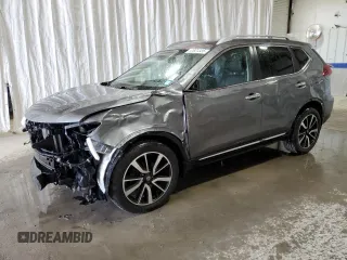 2020 Nissan Rogue S with VIN 5N1AT2MV0LC780190, listed as a Copart auction lot 52631335 with 42,712 mi miles and Salvage Title. Bid and sale history available at carsss.com. Image 1.