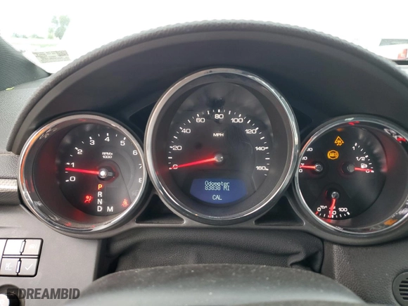 2011 Cadillac CTS Coupe Performance with VIN 1G6DJ1ED3B0153249, listed as a Copart auction lot 74376504 with 83,838 mi miles and Salvage Title. Bid and sale history available at carsss.com. Image 9.