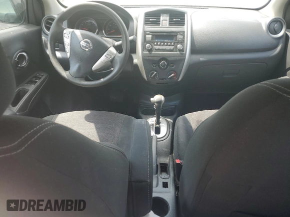 2015 Nissan Versa SV with VIN 3N1CN7AP2FL921458, listed as a Copart auction lot 50165295 with 85,593 mi miles and Salvage Title. Bid and sale history available at carsss.com. Image 8.