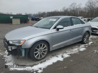 2015 Audi A3 2.0 TDI Premium Plus with VIN WAUCJGFF1F1059055, listed as a Copart auction lot 82885814 with 115,241 mi miles and Salvage Title. Bid and sale history available at carsss.com. Image 1.