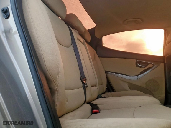 2013 Hyundai Elantra GLS PZEV with VIN 5NPDH4AE5DH351698, listed as a Copart auction lot 50455445 with 0 mi miles and Clean Title. Bid and sale history available at carsss.com. Image 10.