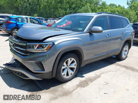 2021 Volkswagen Atlas S с VIN 1V2AP2CA6MC522456, выставлен на аукционе IAAI как лот 42314327 с пробегом 118 207 миль миль и . История ставок и продаж доступна на DreamBid. Изображение 2.