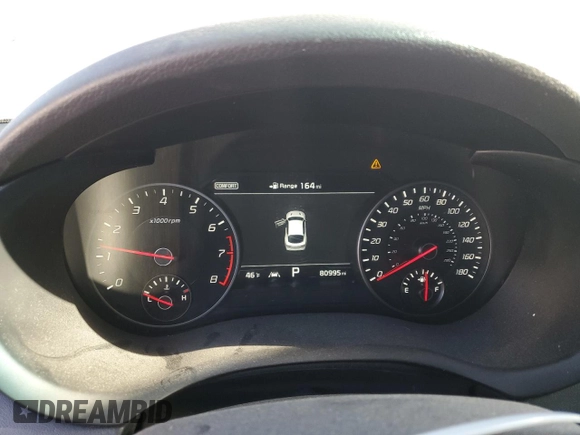 2020 Kia Stinger GT1 with VIN KNAE45LC6L6080870, listed as a Copart auction lot 48713105 with 80,995 mi miles and Salvage Title. Bid and sale history available at DreamBid. Image 9.