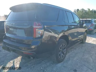 2022 Chevrolet Tahoe Z71 with VIN 1GNSKPKL7NR333664, listed as a IAAI auction lot 41010745 with 92,469 mi miles. Bid and sale history available at carsss.com. Image 4.