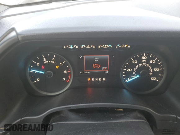 2019 Ford F-150 XL with VIN 1FTEW1E49KKE05612, listed as a Copart auction lot 47360315 with 121,748 mi miles and Salvage Title. Bid and sale history available at carsss.com. Image 9.