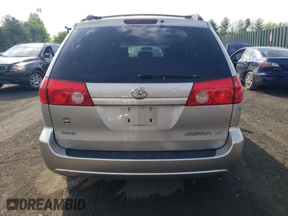2009 Toyota Sienna CE with VIN 5TDZK23C09S275980, listed as a Copart auction lot 54972365 with 148,318 mi miles and Clean Title. Bid and sale history available at carsss.com. Image 6.