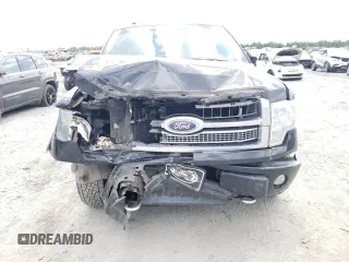 2010 Ford F-150 XL with VIN 1FTFW1EV3AFA38193, listed as a Copart auction lot 59061254 with 100,553 mi miles and Salvage Title. Bid and sale history available at carsss.com. Image 5.