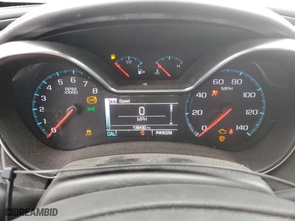 2016 Chevrolet Impala LT with VIN 2G1115S39G9154995, listed as a Copart auction lot 47294555 with 139,430 mi miles and Salvage Title. Bid and sale history available at carsss.com. Image 9.