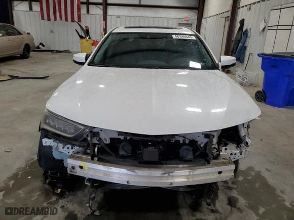 2019 Acura TLX with VIN 19UUB1F38KA008963, listed as a Copart auction lot 48346945 with 115,448 mi miles and Salvage Title. Bid and sale history available at carsss.com. Image 5.