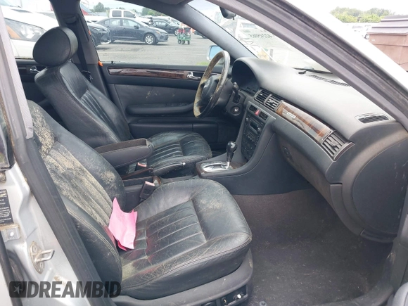 2001 Audi A6 z VIN WAUEH64B91N163597, wystawiony jako IAAI lot #42245065 z przebiegiem Nie podano mil oraz . Historia ofert i sprzedaży dostępna na DreamBid. Obrazek 5.