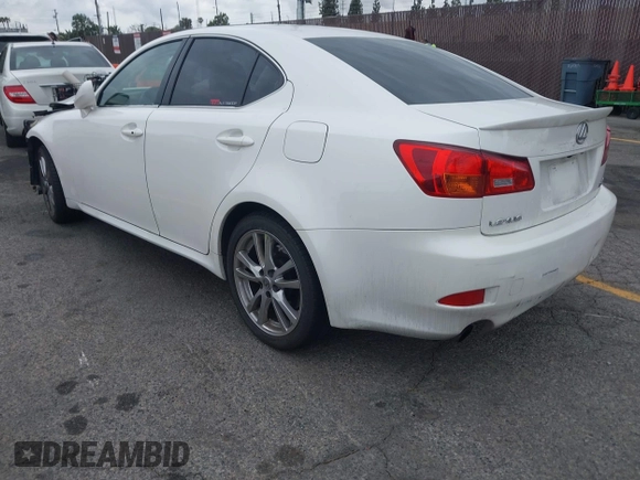 2006 Lexus IS 350 with VIN JTHBE262665005728, listed as a IAAI auction lot 42065003 with Not Provided miles and . Bid and sale history available at DreamBid. Image 3.
