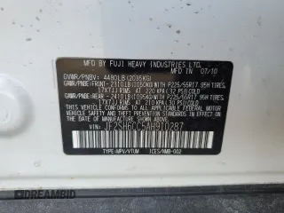2010 Subaru Forester 2.5X Premium with VIN JF2SH6CC5AH910287, listed as a Copart auction lot 46699675 with 230,463 mi miles and Salvage Title. Bid and sale history available at carsss.com. Image 14.