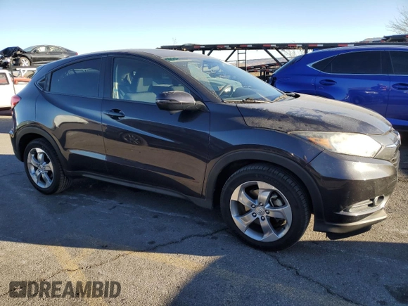 2016 Honda HR-V EX with VIN 3CZRU5H52GM754978, listed as a Copart auction lot 88558125 with 121,318 mi miles and Salvage Title. Bid and sale history available at carsss.com. Image 4.