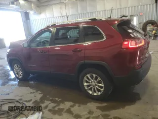 2019 Jeep Cherokee Latitude with VIN 1C4PJMCX0KD156840, listed as a Copart auction lot 56309475 with 25,320 mi miles and Salvage title. Bid and sale history available at DreamBid. Image 2.