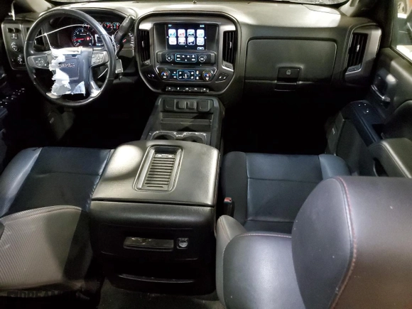 2017 GMC Sierra 1500 SLT with VIN 3GTU2NEC5HG348279, listed as a Copart auction lot 46572835 with 72,964 mi miles and Salvage Title. Bid and sale history available at carsss.com. Image 8.