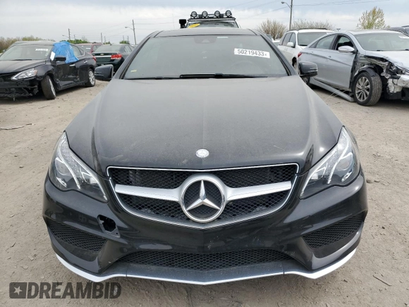 2017 Mercedes-Benz E-Class E 400 with VIN WDDKJ6FB8HF352632, listed as a Copart auction lot 50219433 with 54,936 mi miles. Bid and sale history available at carsss.com. Image 5.